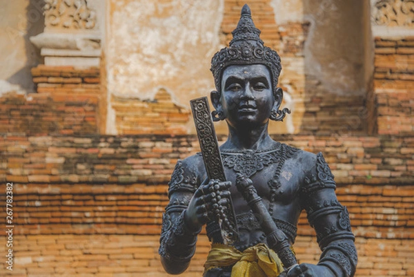 Fototapeta Buddha Statue at Temple