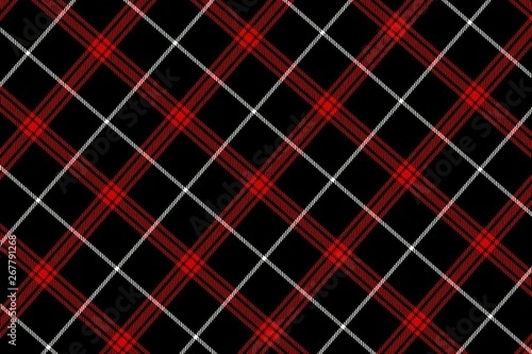 Obraz red plaid background