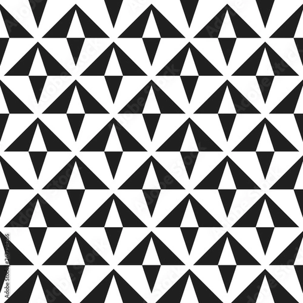 Obraz Seamless abstract geometric pattern.