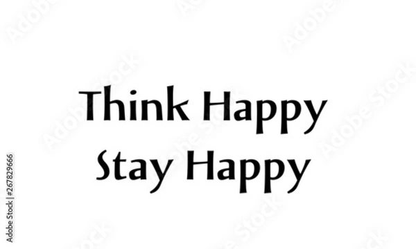 Fototapeta Positive vibes, typography for print or use as poster, flyer or T shirt