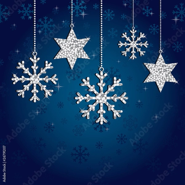 Obraz glitter decorations