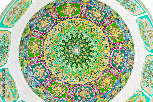 Fototapeta Colorful fresco