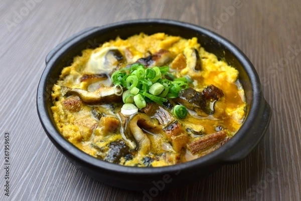 Obraz 穴子の柳川風