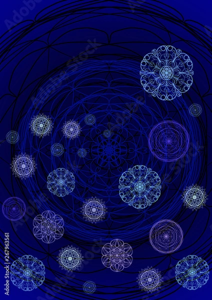 Fototapeta レースの渦