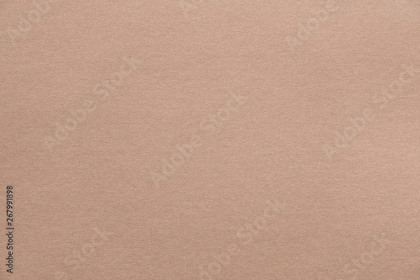 Fototapeta Abstract beige glossy paper texture background or backdrop. light brown cardboard or shiny paperboard for decorative design element. Simple grainy textured surface for journal template presentation