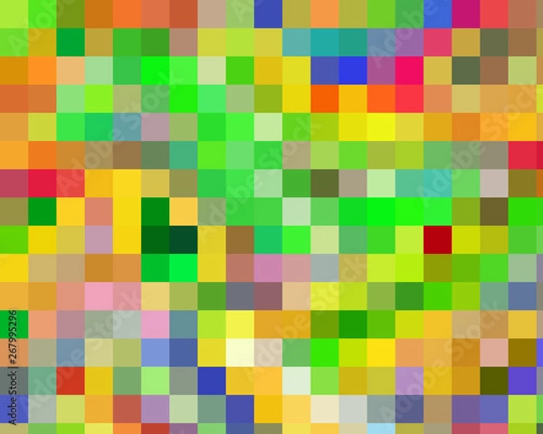 Fototapeta Yellow pink red colorful web design, texture, abstract background
