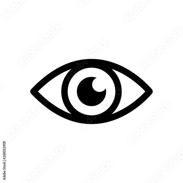 Fototapeta eye icon