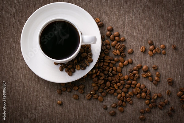 Fototapeta ホットコーヒー