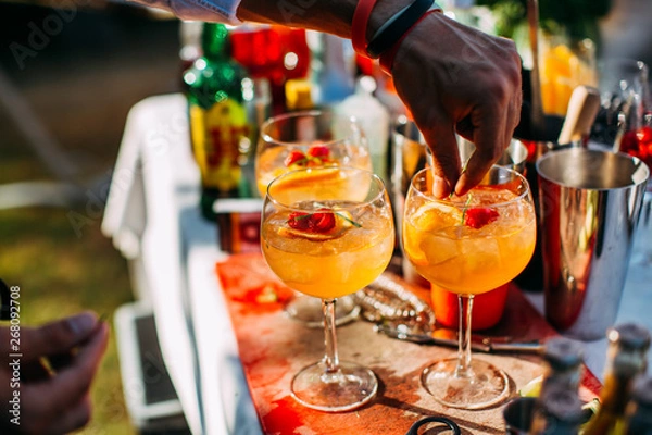 Obraz verre à cocktail