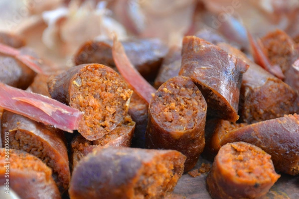 Obraz Homemade Sausages