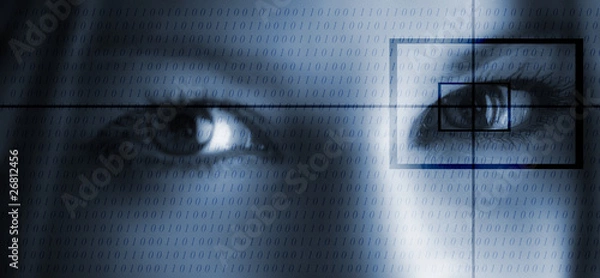 Obraz occhi, scanner digitale