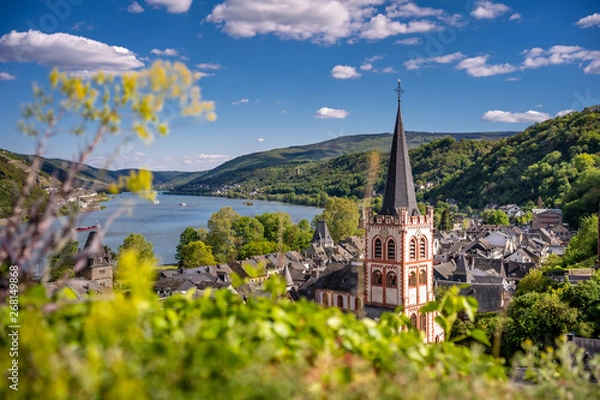 Obraz Pfarrkirsche St. Peter in Bacharach