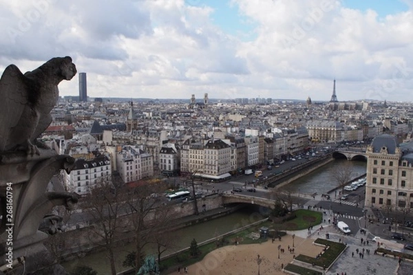 Fototapeta パリの街並み