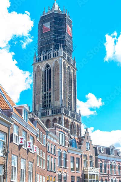 Obraz restoration at the dom tower