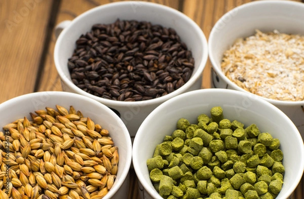 Fototapeta хмель и солод