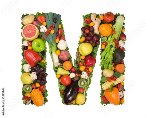 Obraz Alfabet zdrowia - „M”