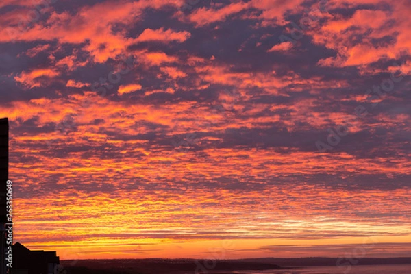 Obraz Orange Pink & Purple Sunset