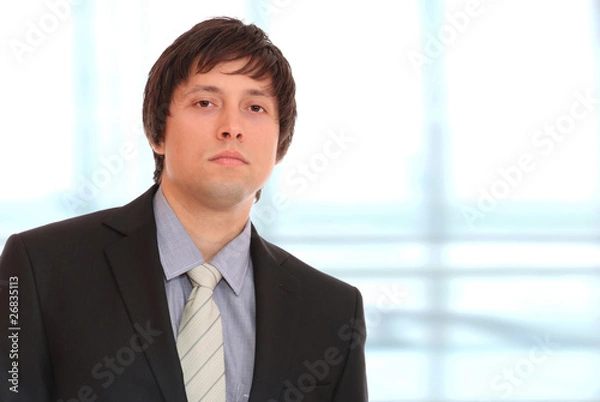 Fototapeta An attractive business man