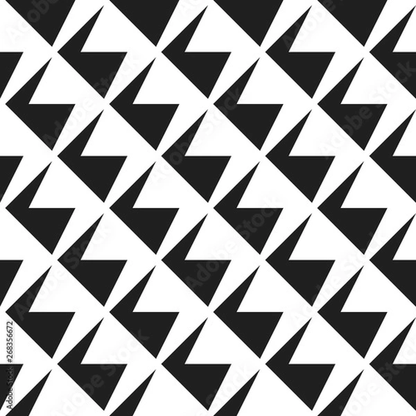 Obraz Seamless abstract geometric pattern.