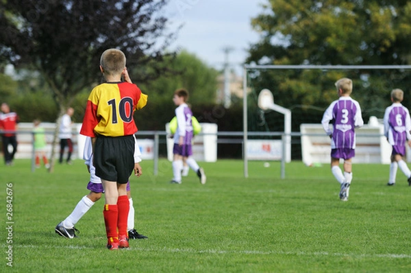 Fototapeta un jour au stade