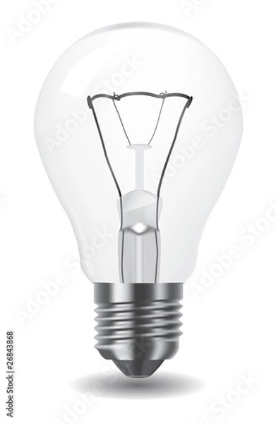 Fototapeta Vector Light Bulb
