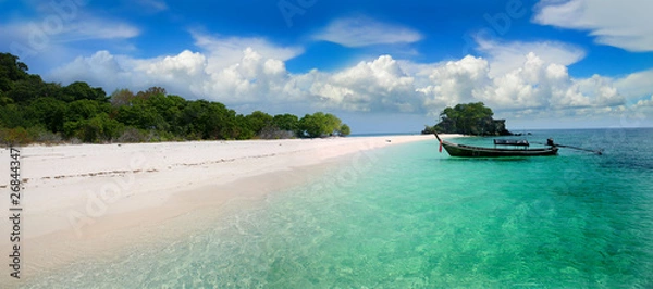 Obraz Thailand White sand beach