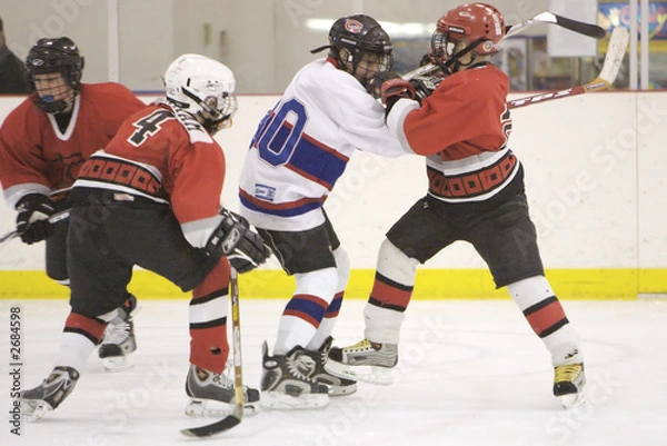 Obraz walka na lodzie