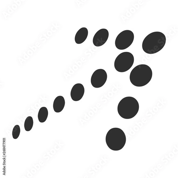 Obraz Arrow button icon