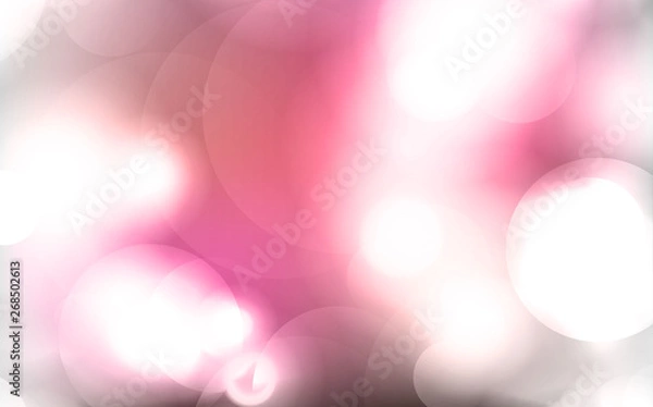 Obraz Abstract background with blurred circles