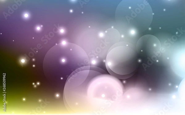Fototapeta Abstract background with blurred circles