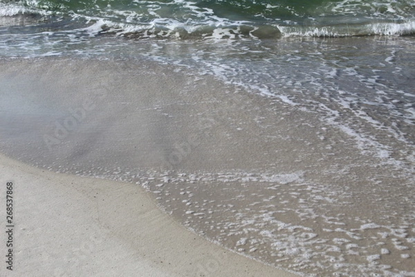 Fototapeta wave on beach