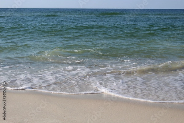 Fototapeta waves on the beach