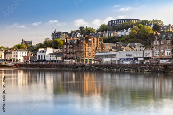 Fototapeta Scenic View over Oban in Scotland