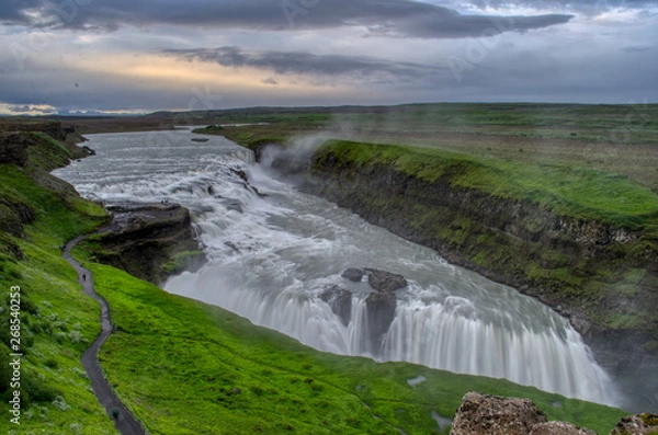 Obraz Gulfoss Iceland