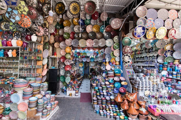Fototapeta Marché marocain