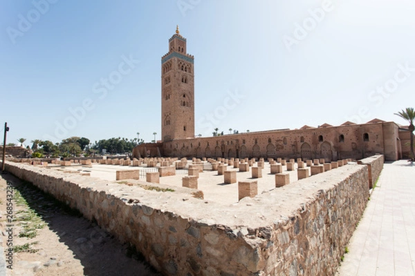 Fototapeta Tour de marrakech - Maroc