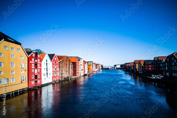 Obraz Nidelva Trondheim 