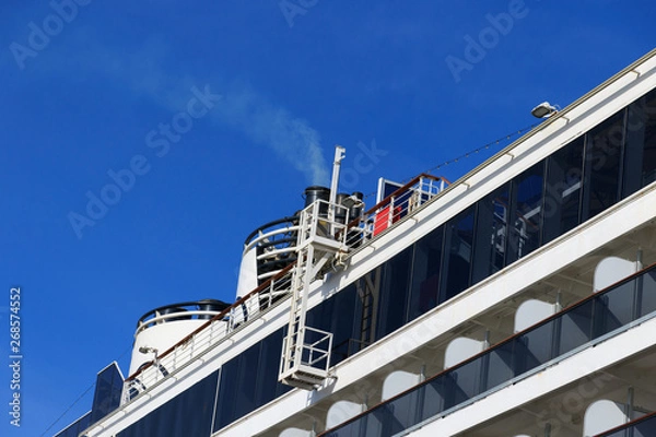 Fototapeta 客船の煙突