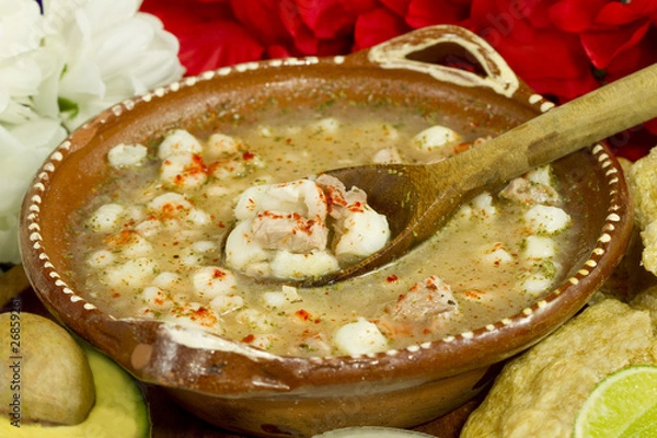 Obraz Mexican Pozole Dish