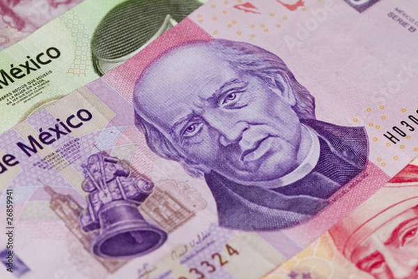 Obraz Mexican Thousand Hidalgo Peso Bill