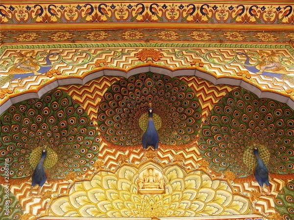 Obraz Three Peacocks Decoration