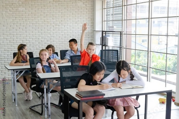 Obraz I have a question. I ask a question