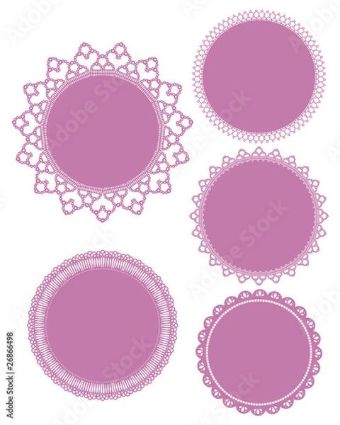 Obraz circle lace