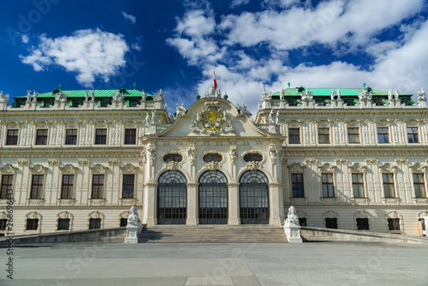 Obraz Belvedere Palace complex in Vienna