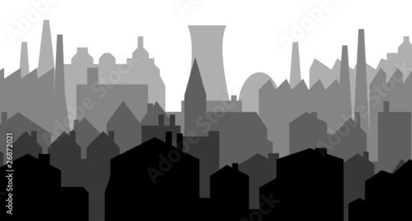 Obraz Skyline branżowa