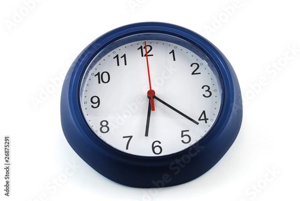 Fototapeta time and clock