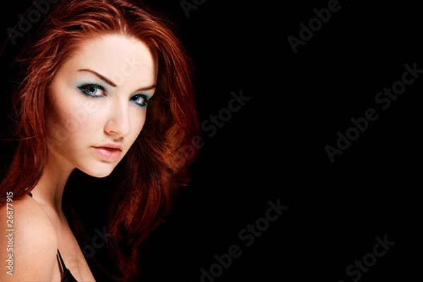 Fototapeta Redhead