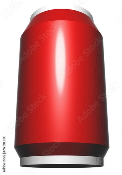 Fototapeta Aluminium can