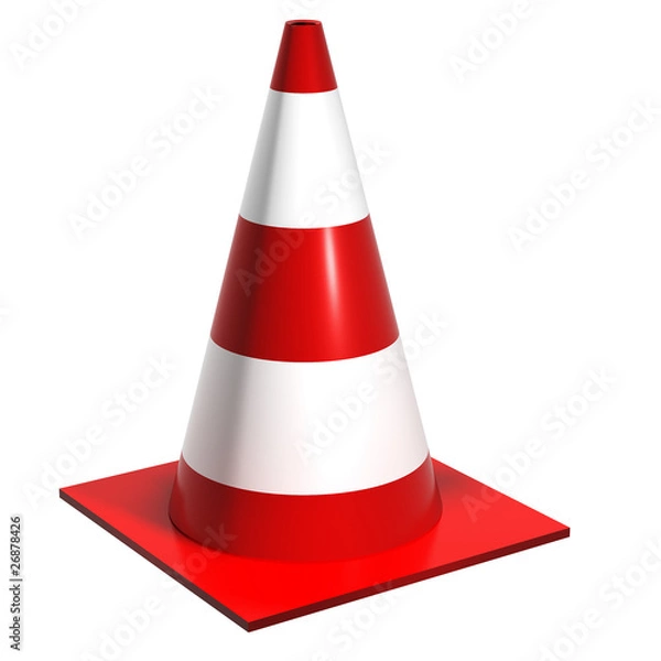Obraz Construction cone