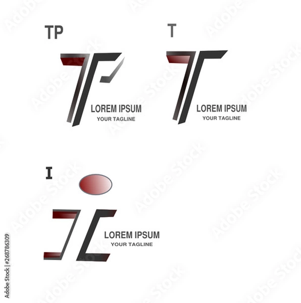 Fototapeta Vector logo collection